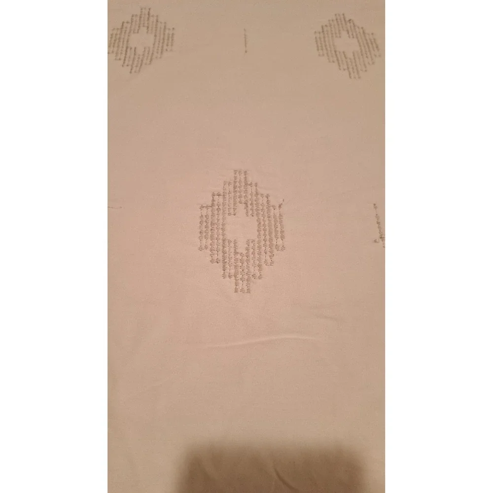 Nate Bercus White Cotton Embroidery Duvet Cover +Thin Layer of Insulation Queen